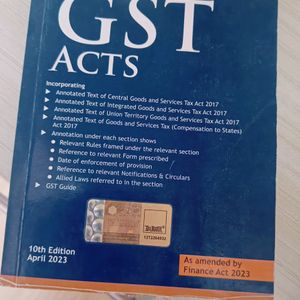 Pocket GST Acts Taxmann