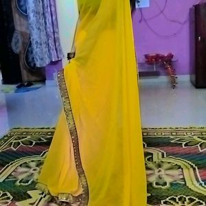 💛Yellow Saree 💛