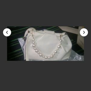 White Pearl Bag