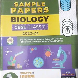 EDUCART Sample Papers BIOLOGY For Class 11 CBSE