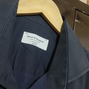 Navy Blue Formal Shirt For Boy & Men 38 Chest