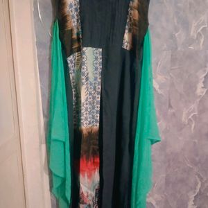 Indowestern Dress With Skirt