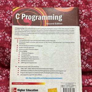 C PROGRAMMING SECOND EDITION BOOK