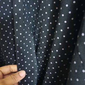 Polka Dott Black Top