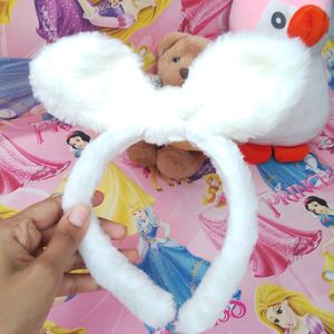 Imported Fur Mickey Hairband