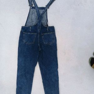 TOPSHOP DENIM DUNGAREES