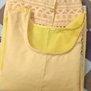 Yellow Kurta