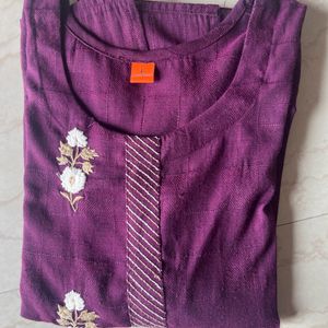 Purple Kurti