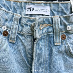 Zara ripped jeans