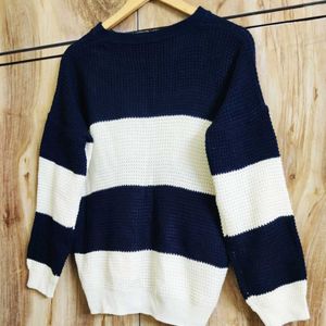 Black & White Sweater Size-40-42