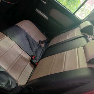 Wagon R Seat Cover - Dual Tone Black and Cream