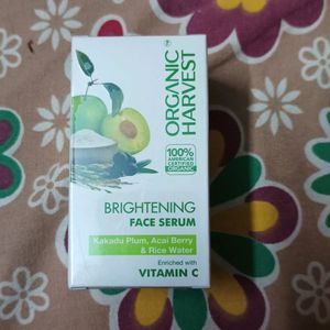 Organic Harvest Brightening Face Serum