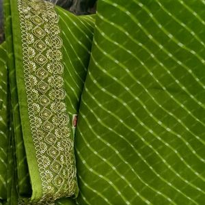 Bandhani Georgette Saree