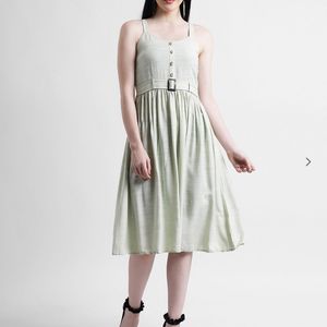 New Zinc London Summer Pastel Green Dress