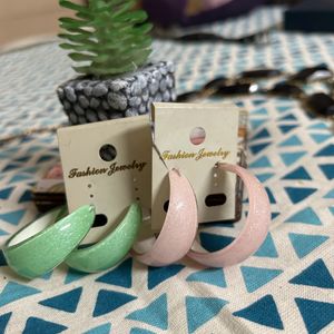 Korean Bumblegum Pastel Earrings