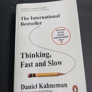 Thinking Fast And Slow By Daniel Kahneman