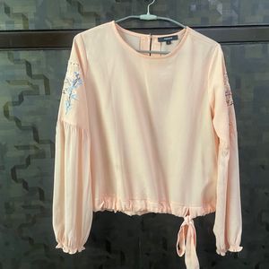 PEACH COLOURED MADAME TOP