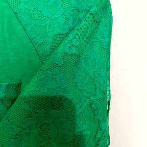 Parrot Green Dress