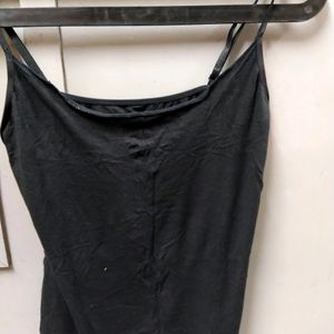 Black Coloured Camisole/Slip lady innerwear