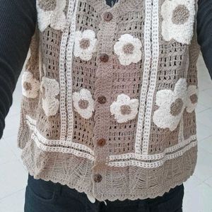 Crochet Top Woolen