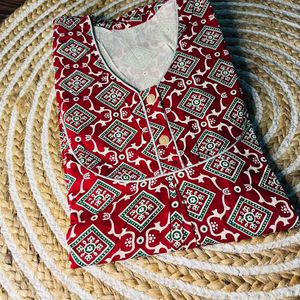 Cotton Nighties Combo (anghrakha Design)