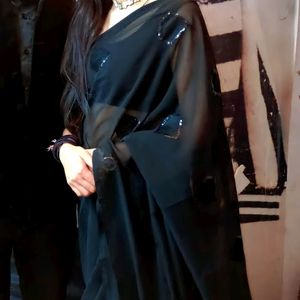 Black Saree