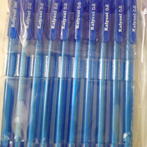 Blue Ball Pens
