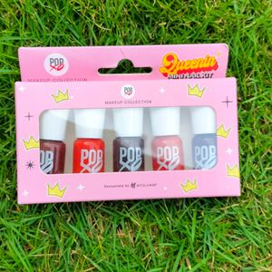 5 Nailpolish Kit _Queening