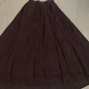 Dark Brown Lehanga Skirt