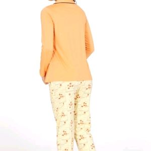 Zivame Knit Cotton Pyjama Set