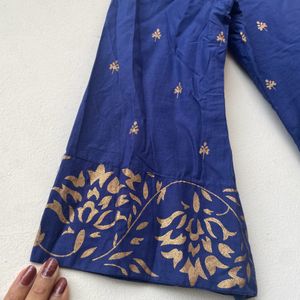 Navy Blue Kurta