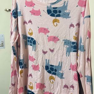 Cute Print Nightwear