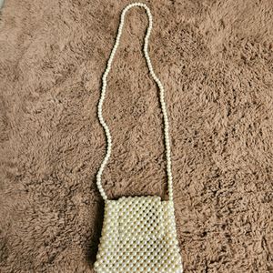 Asthetic Small Pearl Sling Bag