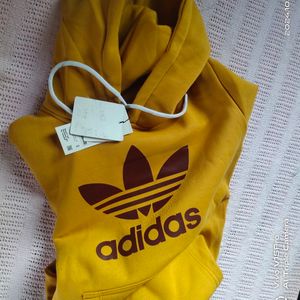 Men's Kangaroo pocket hoodie Adidas Logo Printed