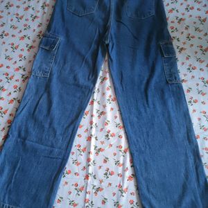 Blue Baggy Jeans