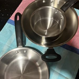 Stainles Steel Cookware Set Of Three