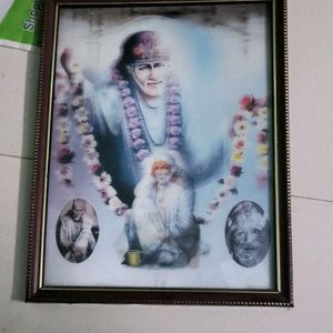 3 Combo Of Sai Baba Wall Decors