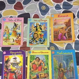 Mythological Books ( Set Of 6 )