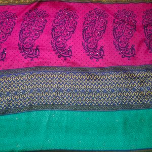 A Simple Sareewith Blouse