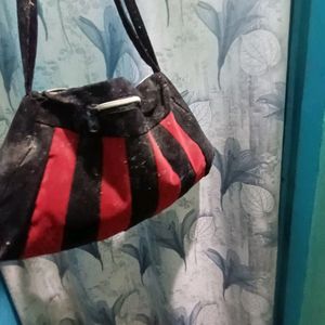 Red Valvet Handbag