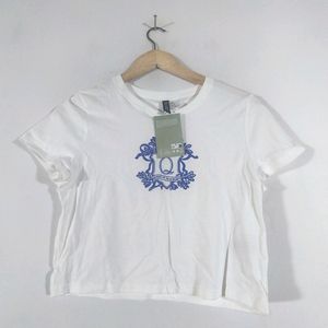 White Printed Top (Women's)