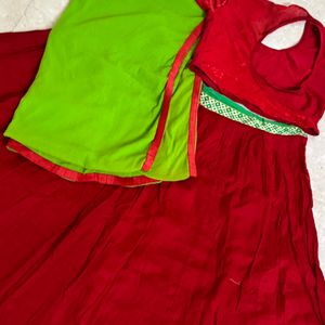 Navratri Ghaghri Choli With Dupatta