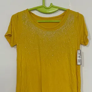 Yellow Studded Blouse