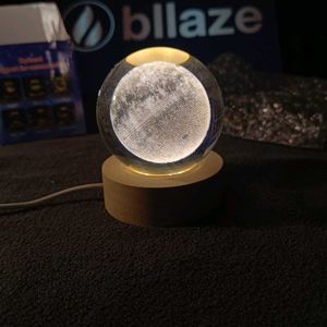 New 3D Crystal Ball Gift Light