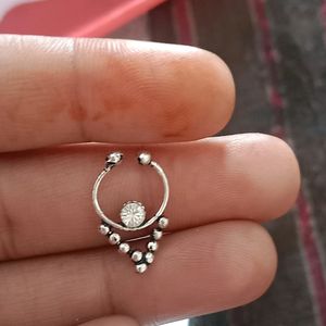 Silver Nose ring