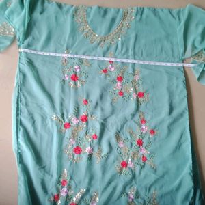 Fixed PriceGreen Salwar suit With Duppataa