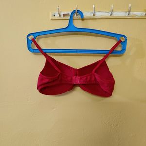 Prithvi 36B Red Padded Bra