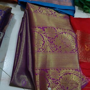 9 Unstitched Pattu Blouse Pieces