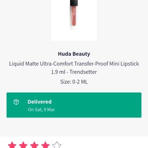 Original Huda Beauty Trendsetter Lipstick (Mini)