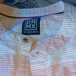 2day Offer DNMX Shirt 15 To 16 Yrs Cotton